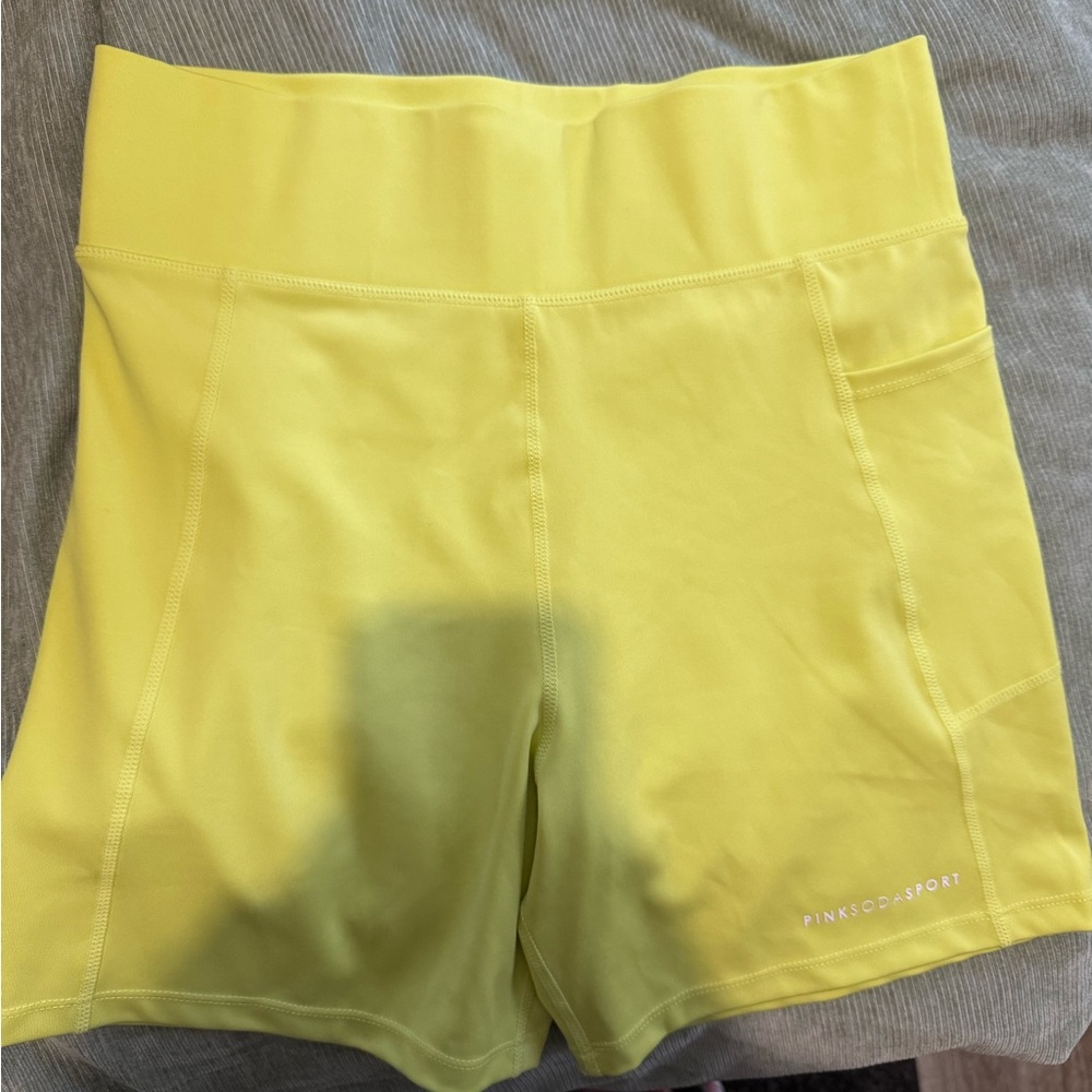 Women's Yellow Shorts